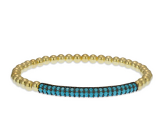 Load image into Gallery viewer, Pave Bar Bracelet