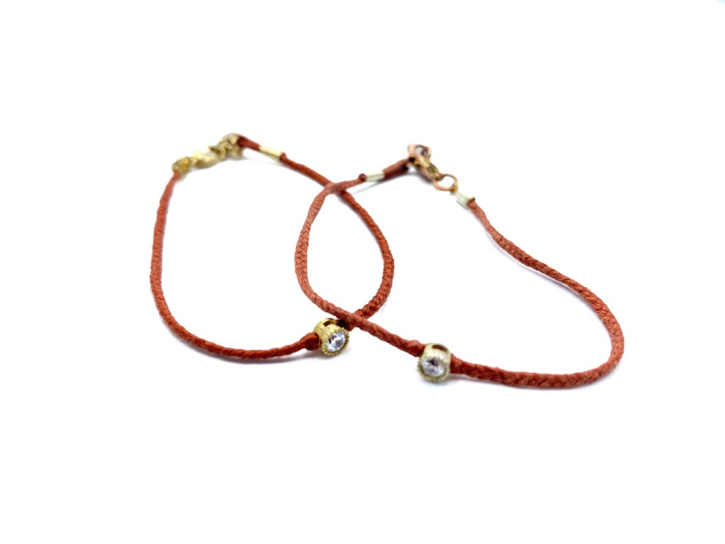 Brown String Bracelet