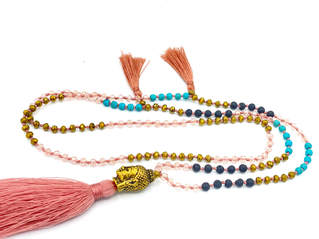 Buddha Tassel Necklace