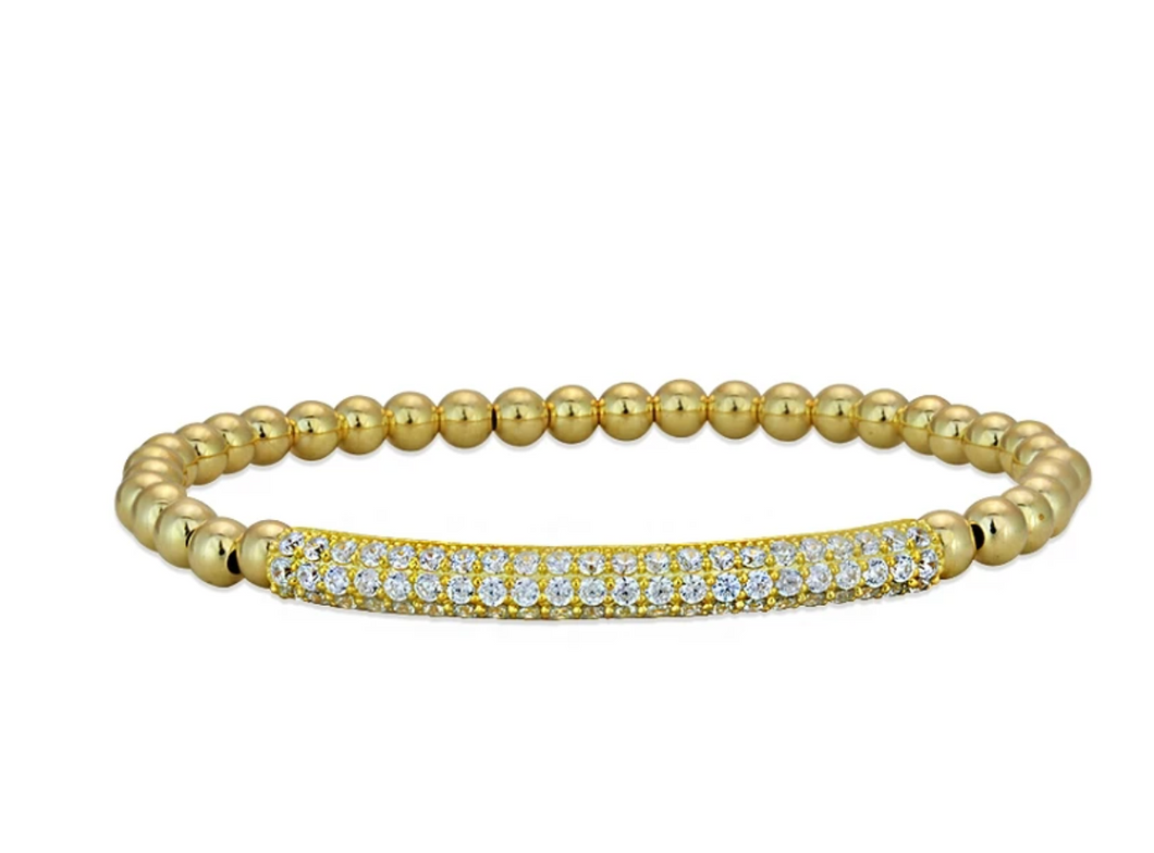 Pave Bar Bracelet