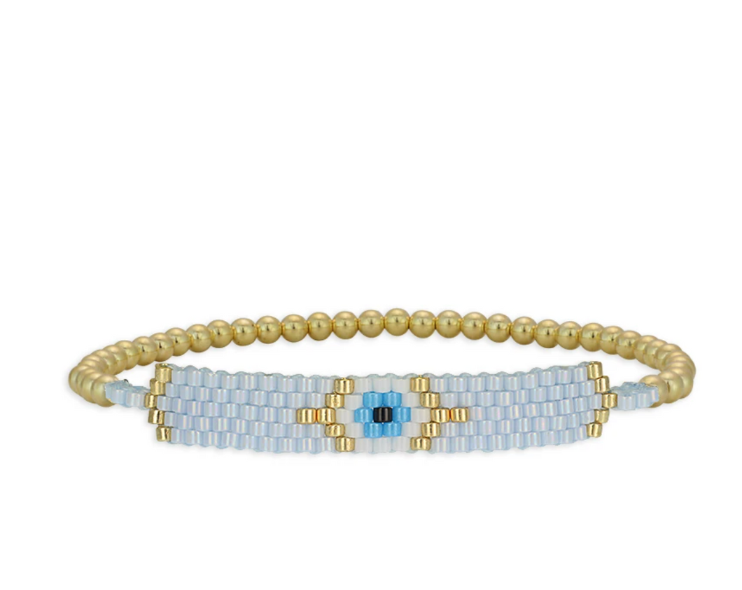 Miyuki Evil Eye Bracelet